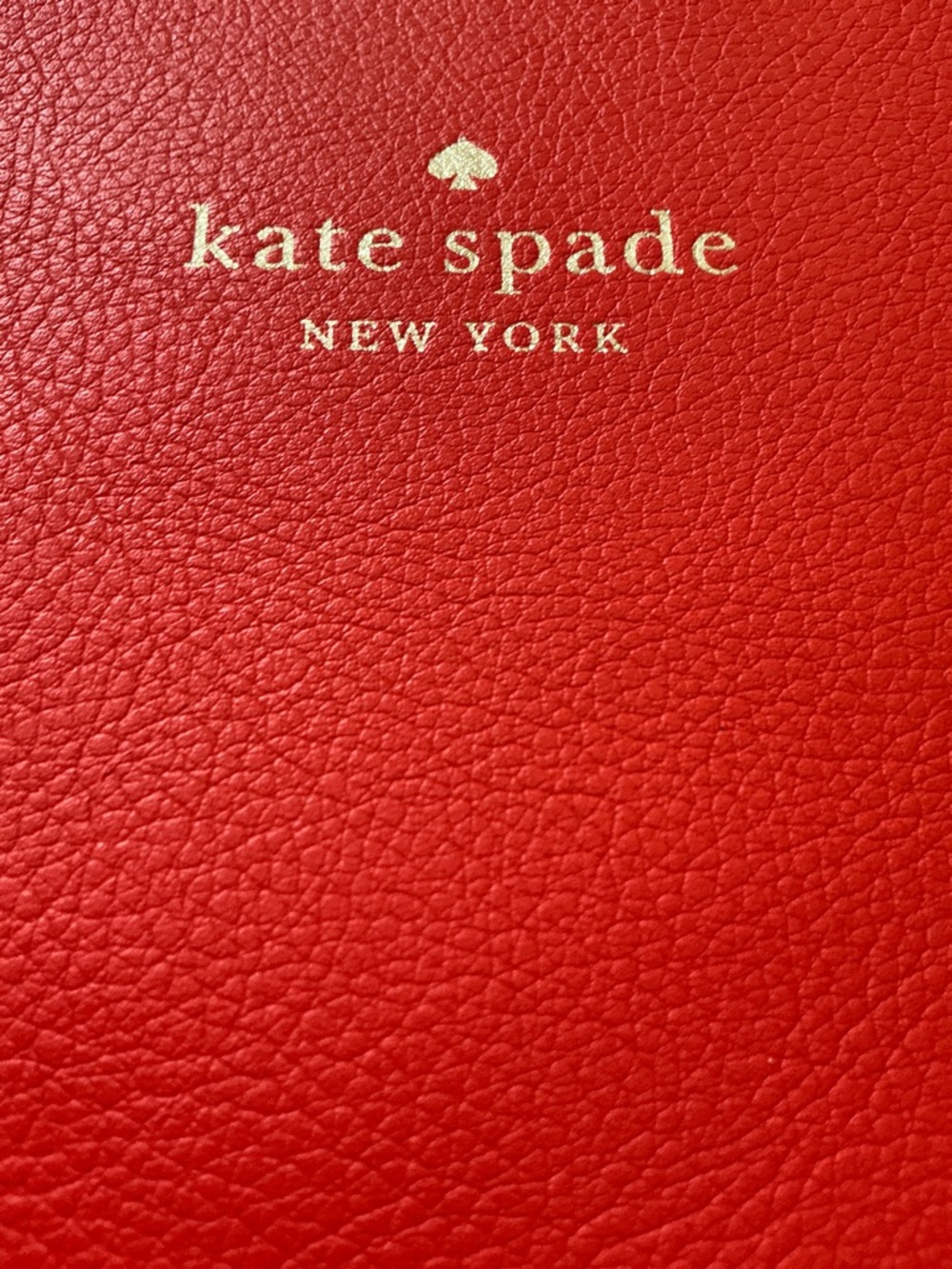 Reversible Tote Bag, Orange & Cream Kate Spade, w/ detachable mini zip bag - Picture 3 of 8
